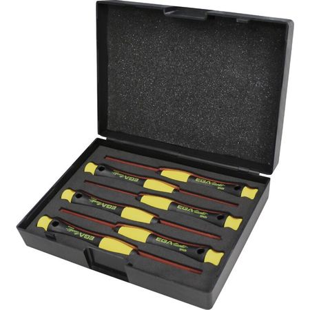 EGA MASTER SET OF 6 SCREWDRIVERS ESD 68899